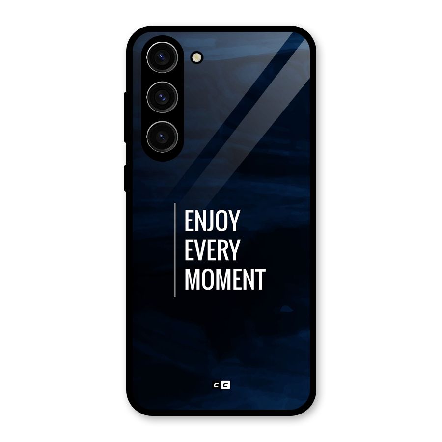 Enjoy Always Glass Back Case for Galaxy S23 Plus