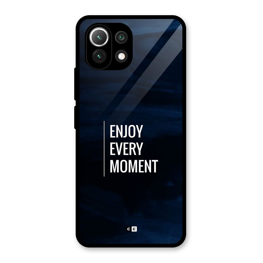 Enjoy Always Glass Back Case for Mi 11 Lite NE 5G