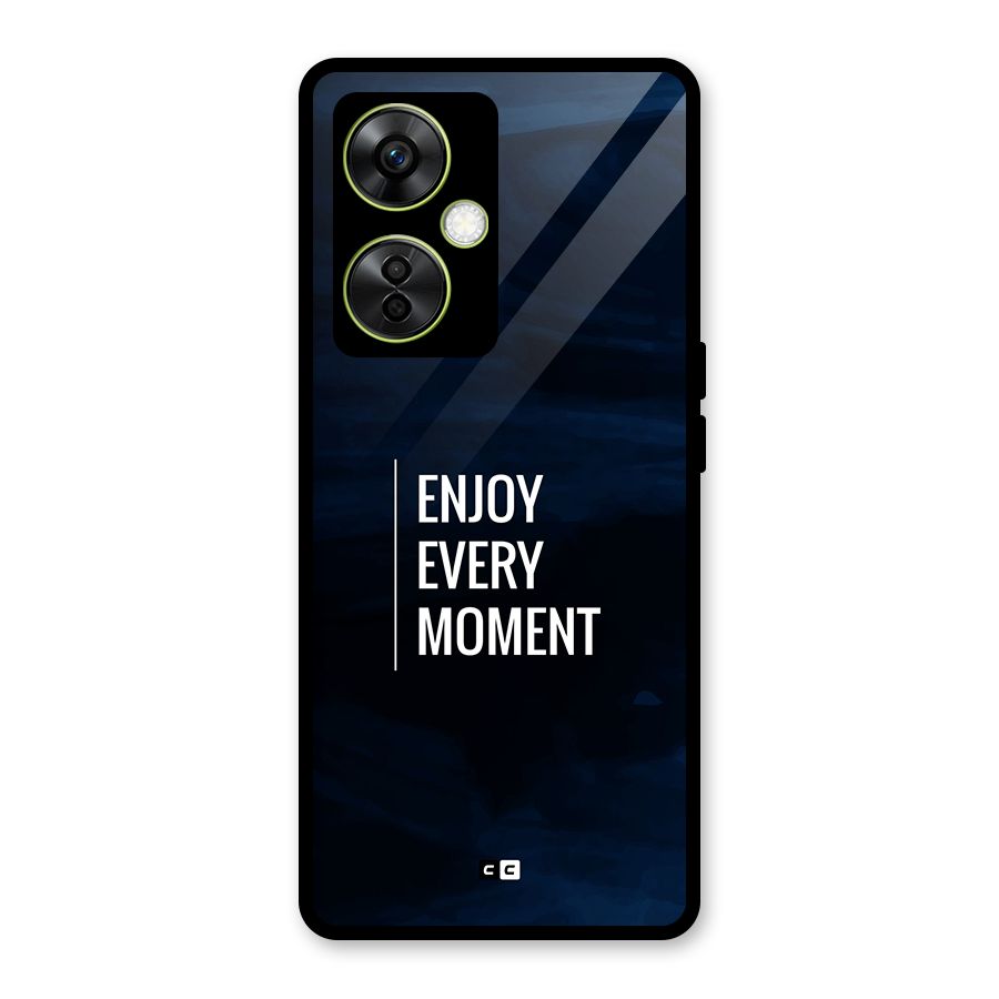 Enjoy Always Glass Back Case for OnePlus Nord CE 3 Lite