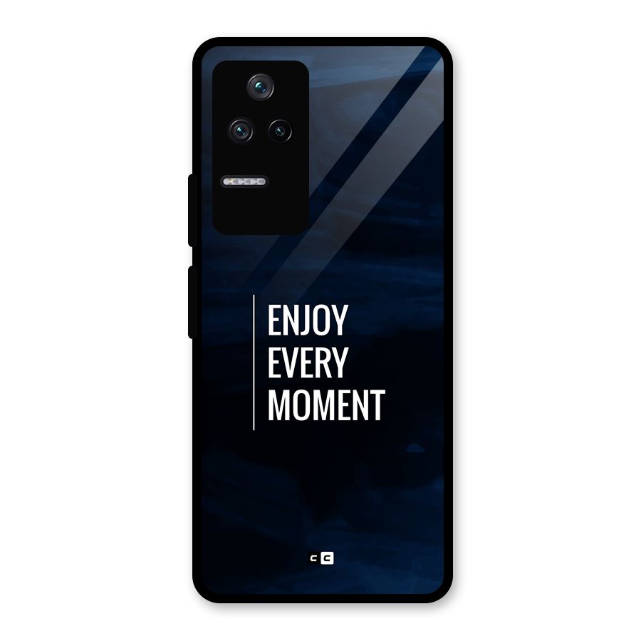 Enjoy Always Glass Back Case for Poco F4 5G