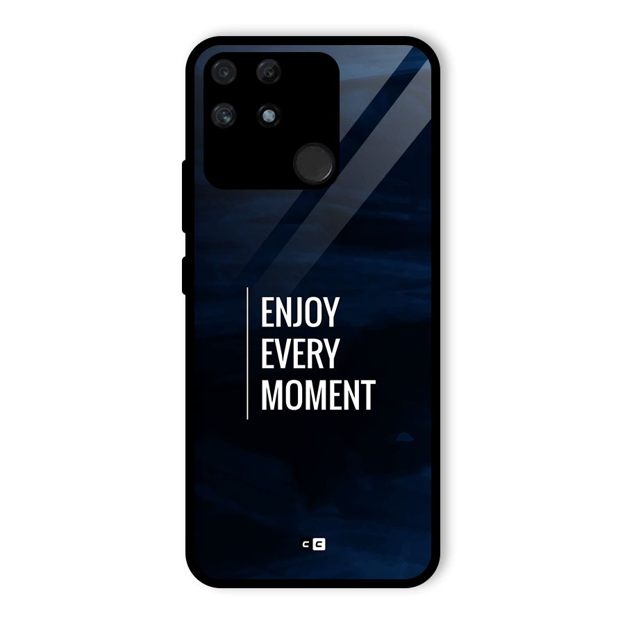 Enjoy Always Glass Back Case for Realme Narzo 50A