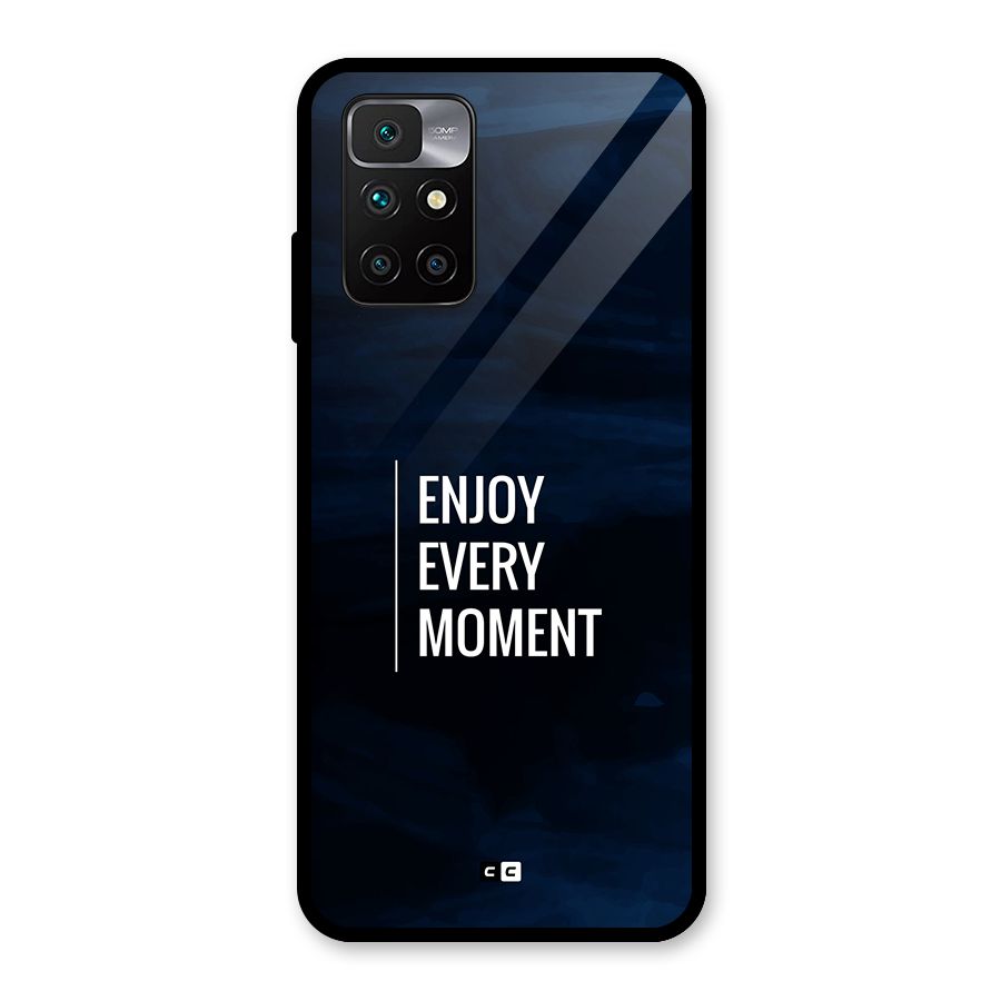 Enjoy Always Glass Back Case for Redmi 10 Prime