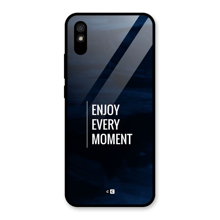 Enjoy Always Glass Back Case for Redmi 9A