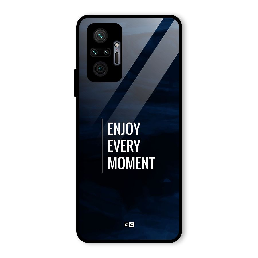 Enjoy Always Glass Back Case for Redmi Note 10 Pro Max