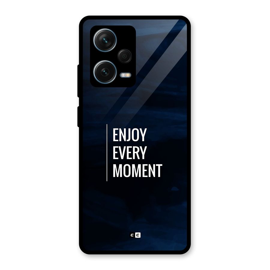 Enjoy Always Glass Back Case for Redmi Note 12 Pro Plus 5G
