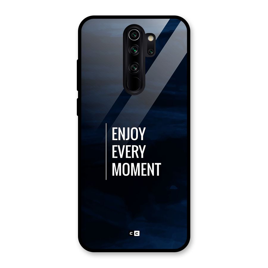 Enjoy Always Glass Back Case for Redmi Note 8 Pro
