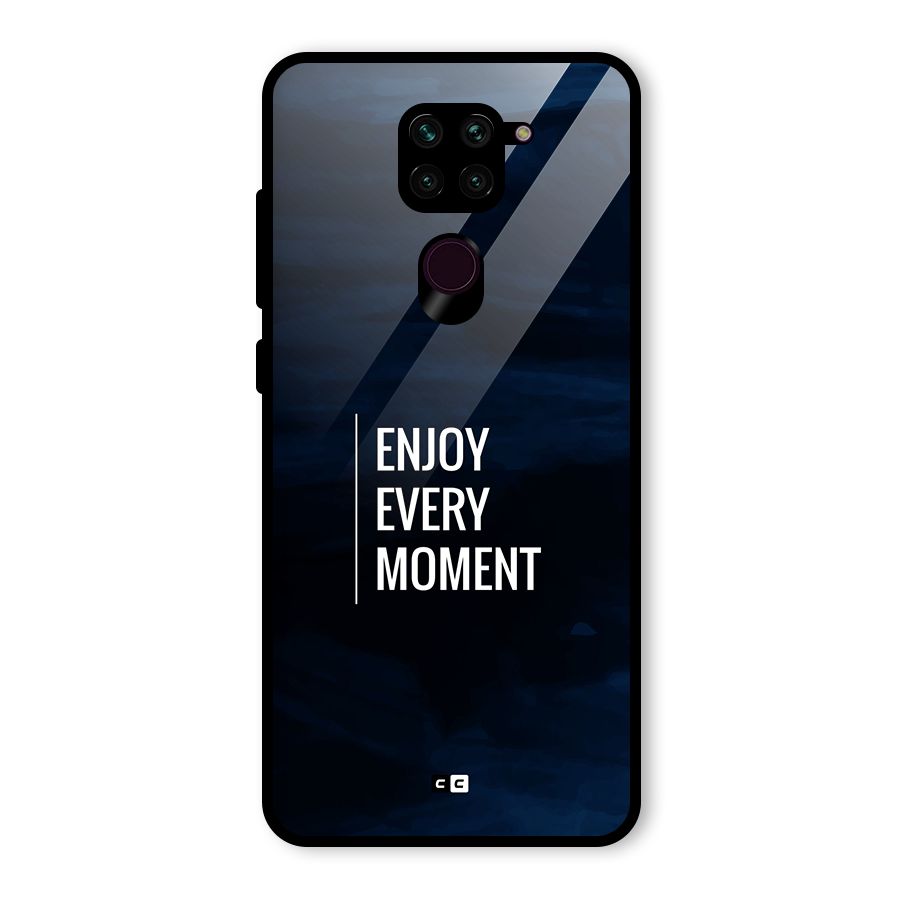 Enjoy Always Glass Back Case for Redmi Note 9