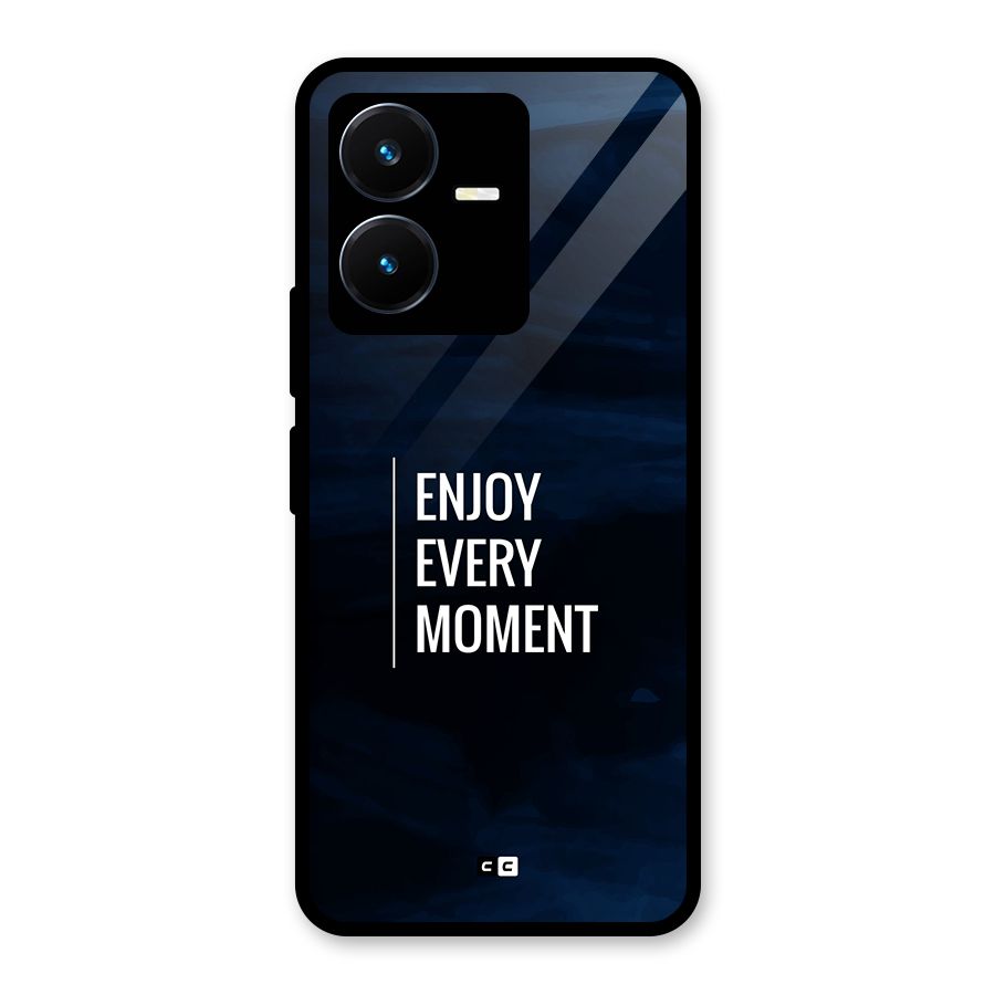 Enjoy Always Glass Back Case for Vivo Y22s