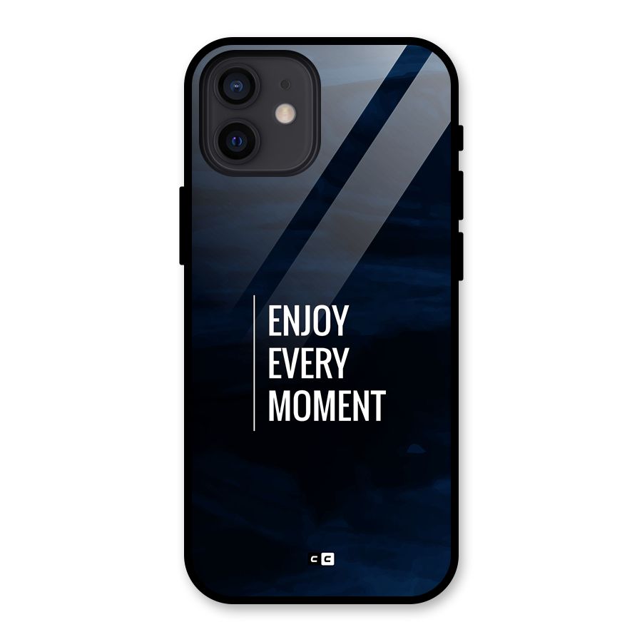 Enjoy Always Glass Back Case for iPhone 12