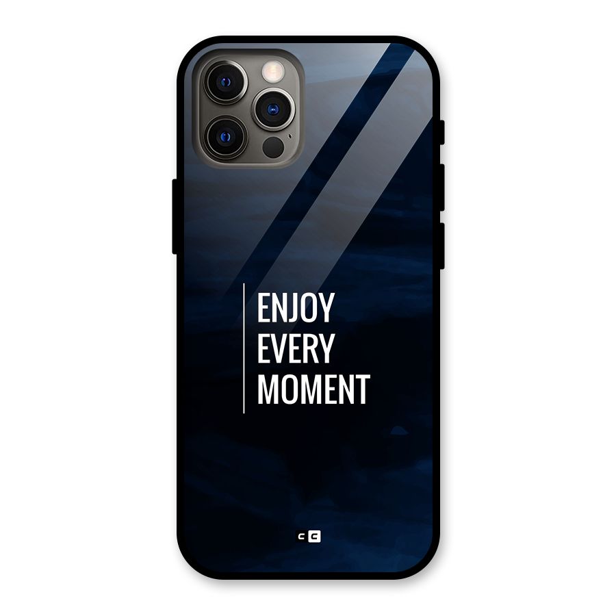 Enjoy Always Glass Back Case for iPhone 12 Pro
