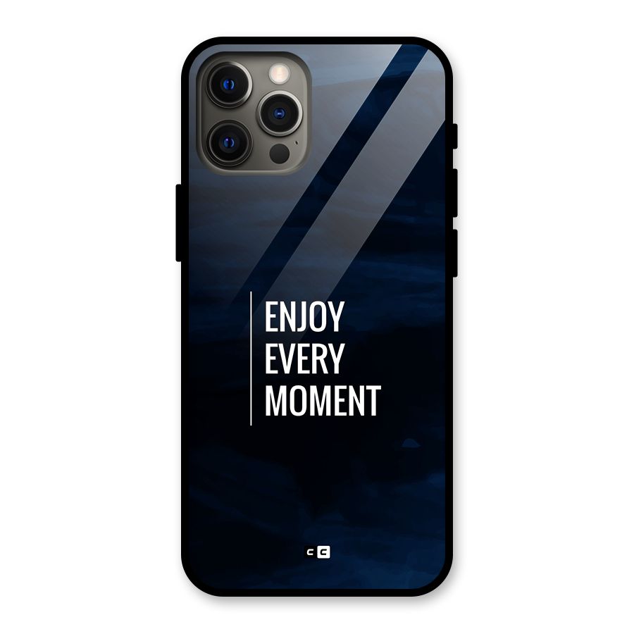 Enjoy Always Glass Back Case for iPhone 12 Pro Max