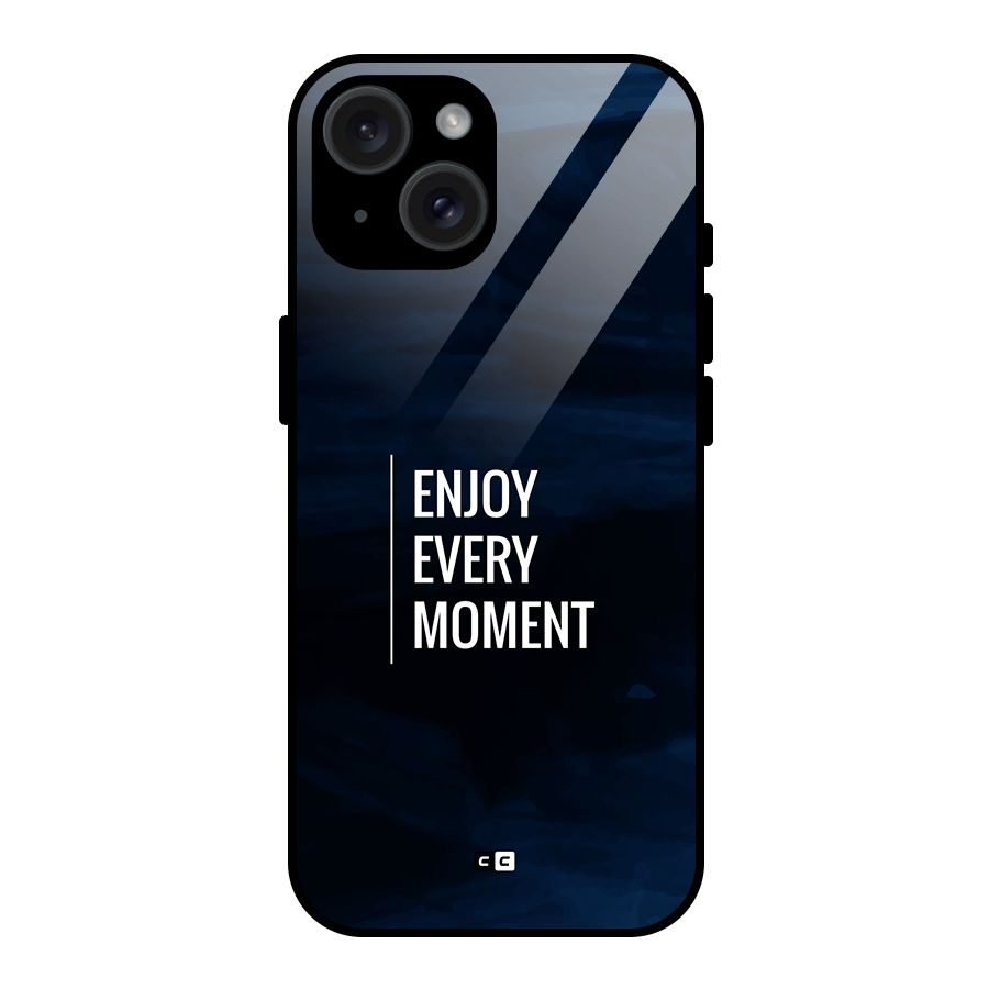 Enjoy Always Glass Back Case for iPhone 15