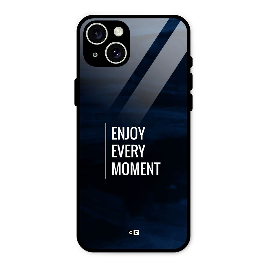 Enjoy Always Glass Back Case for iPhone 15 Plus