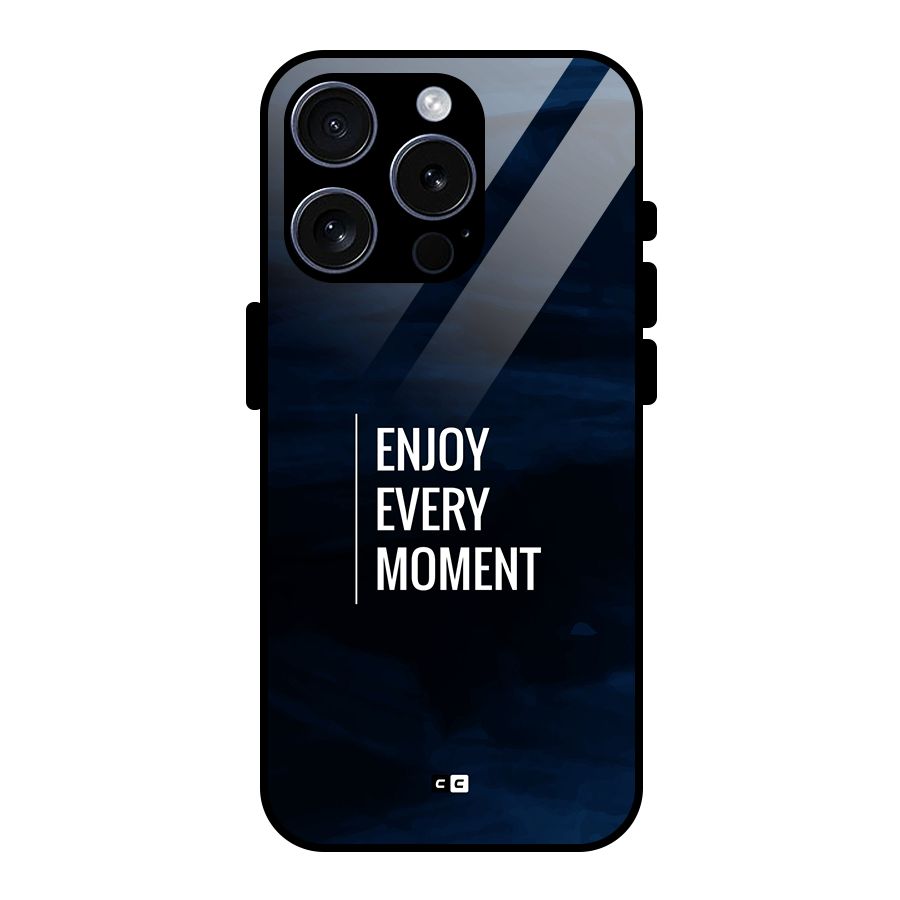 Enjoy Always Glass Back Case for iPhone 15 Pro