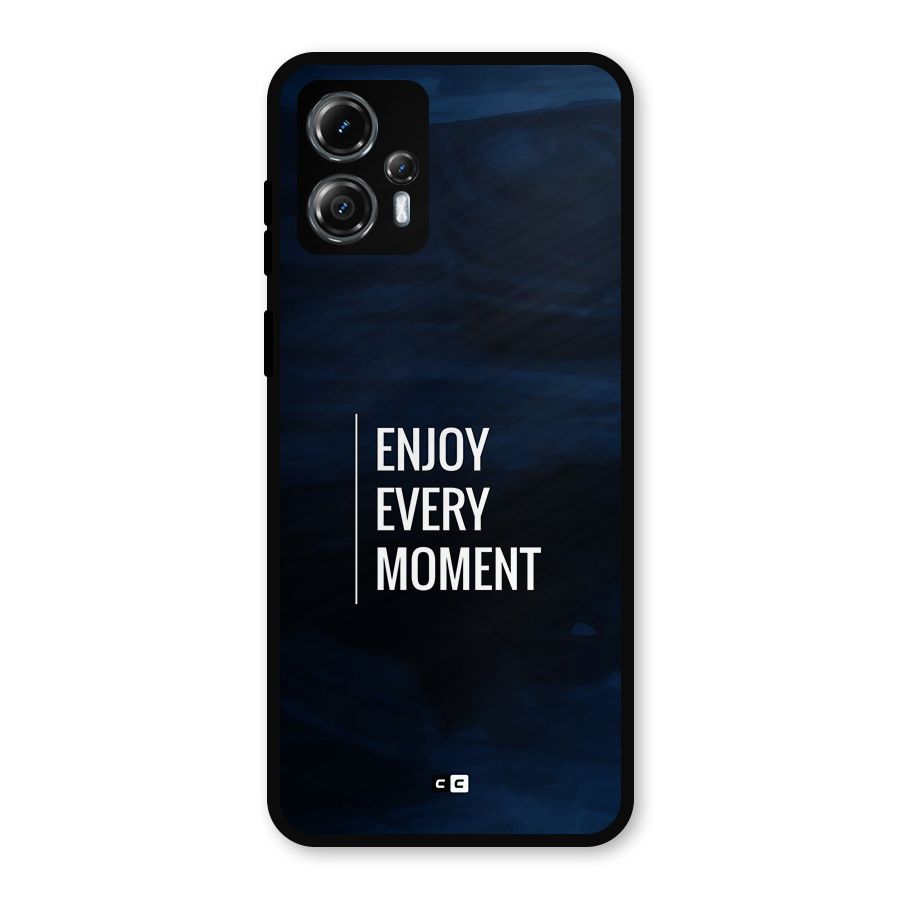 Enjoy Always Metal Back Case for Moto G13