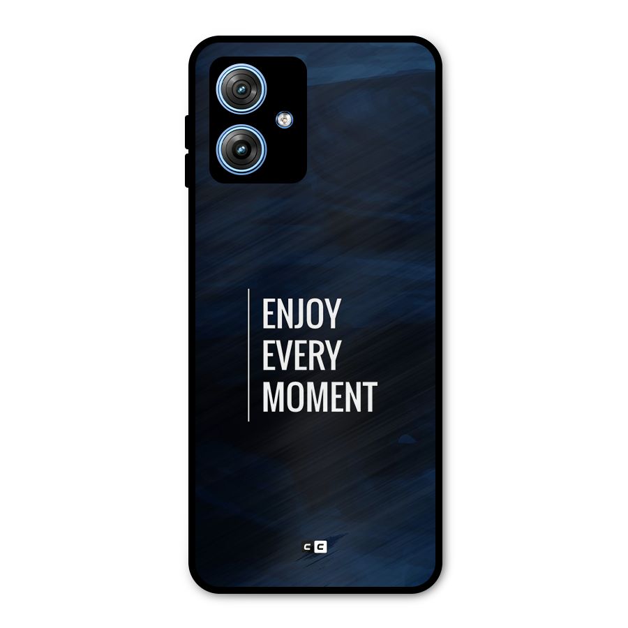 Enjoy Always Metal Back Case for Moto G54