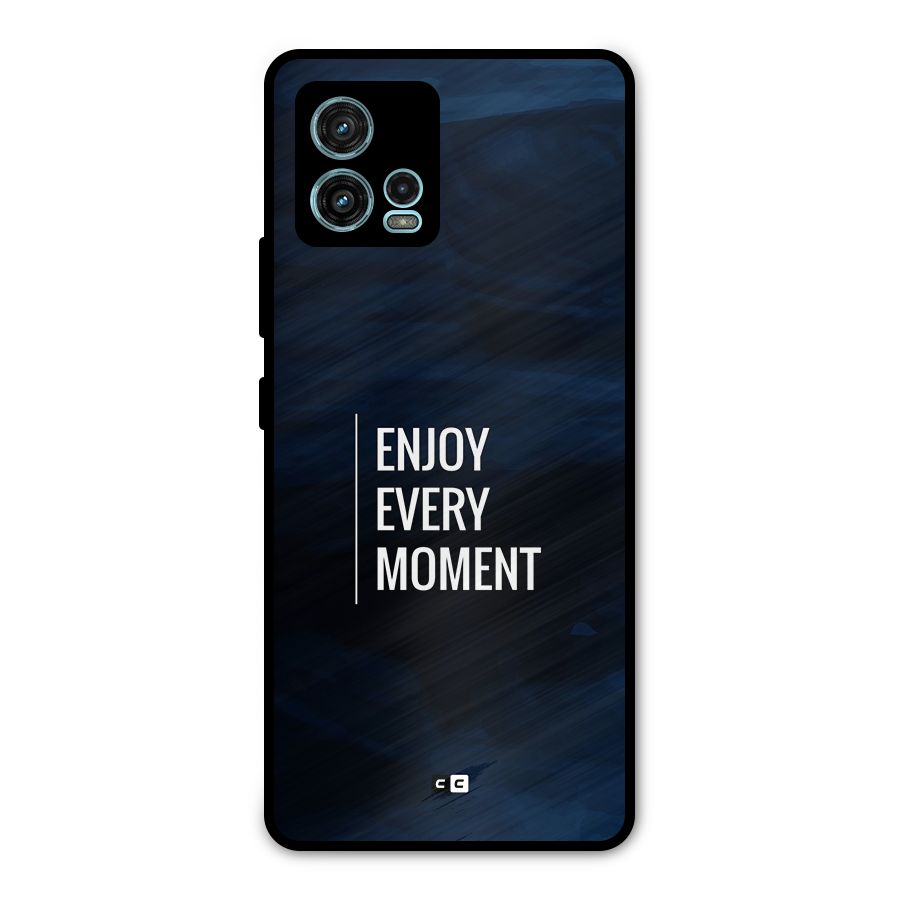 Enjoy Always Metal Back Case for Moto G72