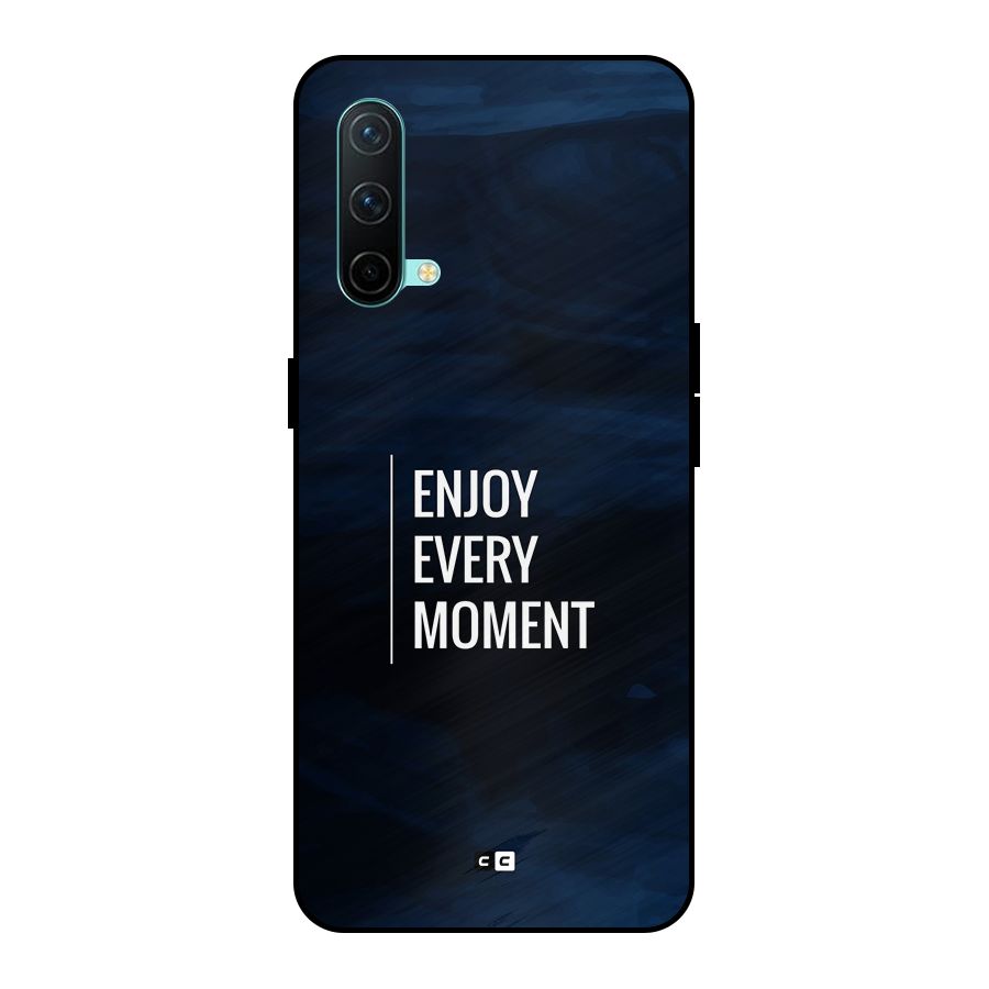 Enjoy Always Metal Back Case for OnePlus Nord CE 5G
