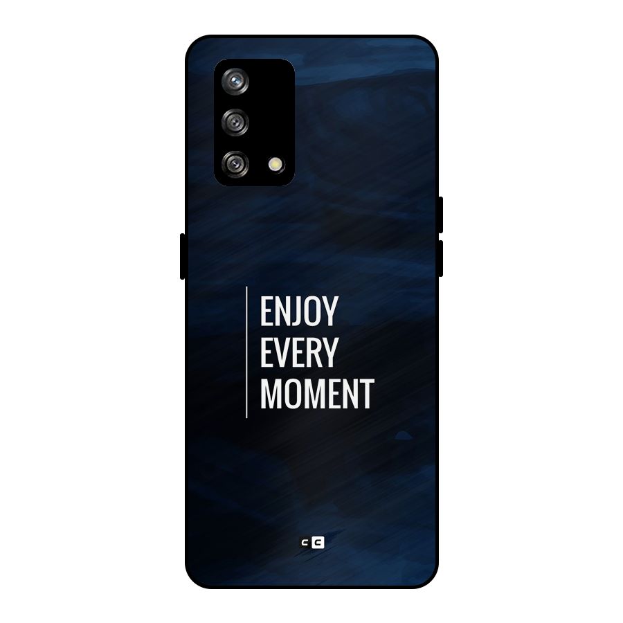 Enjoy Always Metal Back Case for Oppo F19