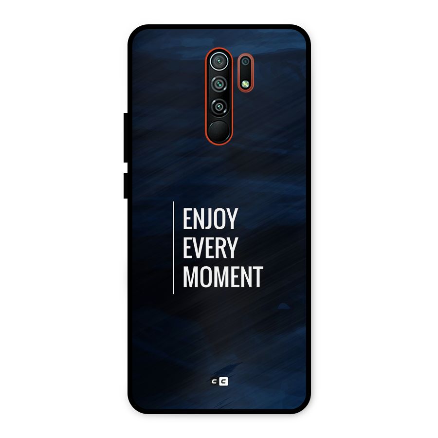 Enjoy Always Metal Back Case for Redmi 9 Prime