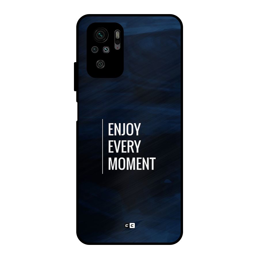 Enjoy Always Metal Back Case for Redmi Note 10S