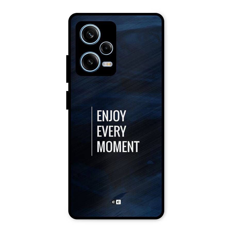 Enjoy Always Metal Back Case for Redmi Note 12 Pro