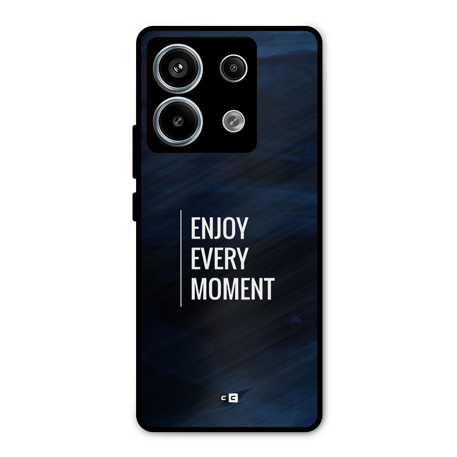 Enjoy Always Metal Back Case for Redmi Note 13 Pro 5G