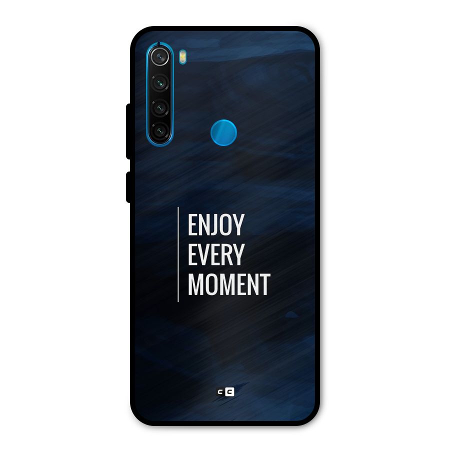 Enjoy Always Metal Back Case for Redmi Note 8
