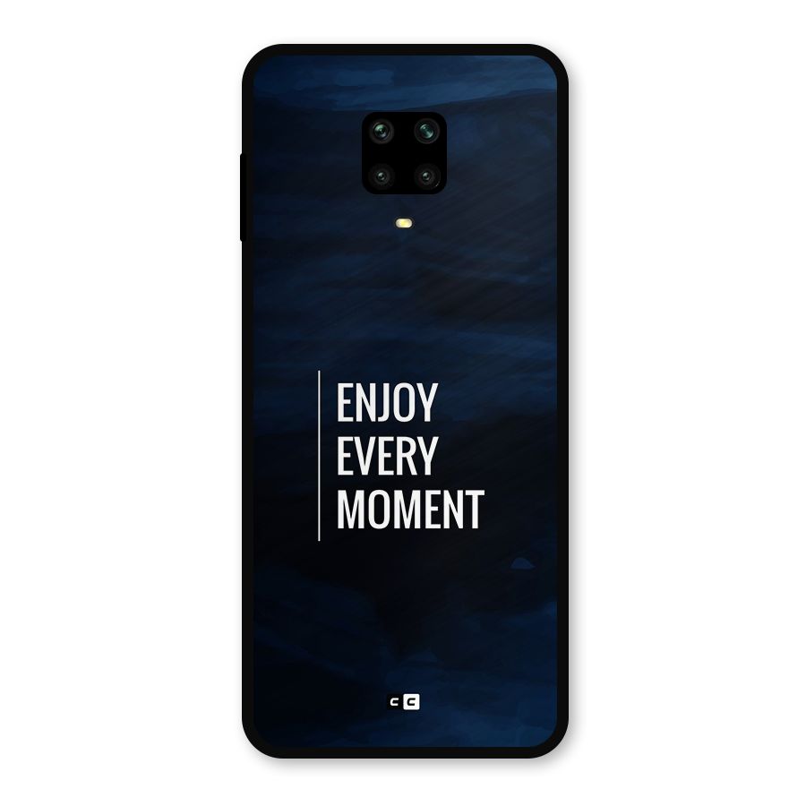 Enjoy Always Metal Back Case for Redmi Note 9 Pro Max