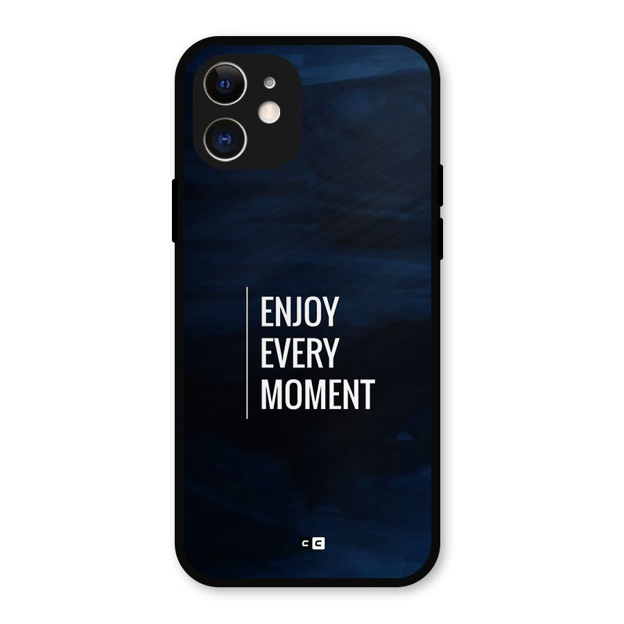 Enjoy Always Metal Back Case for iPhone 12