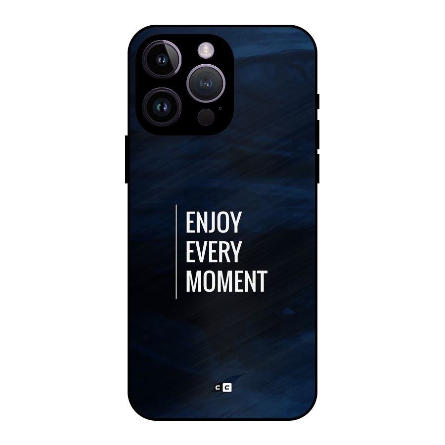 Enjoy Always Metal Back Case for iPhone 14 Pro Max