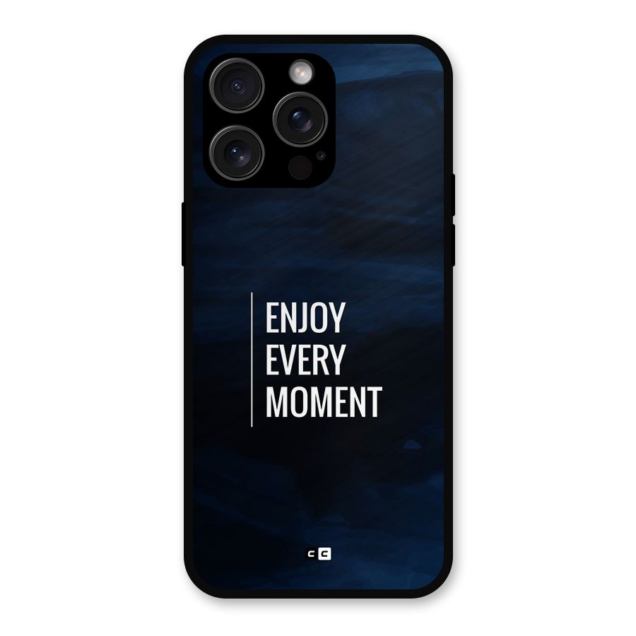 Enjoy Always Metal Back Case for iPhone 15 Pro Max