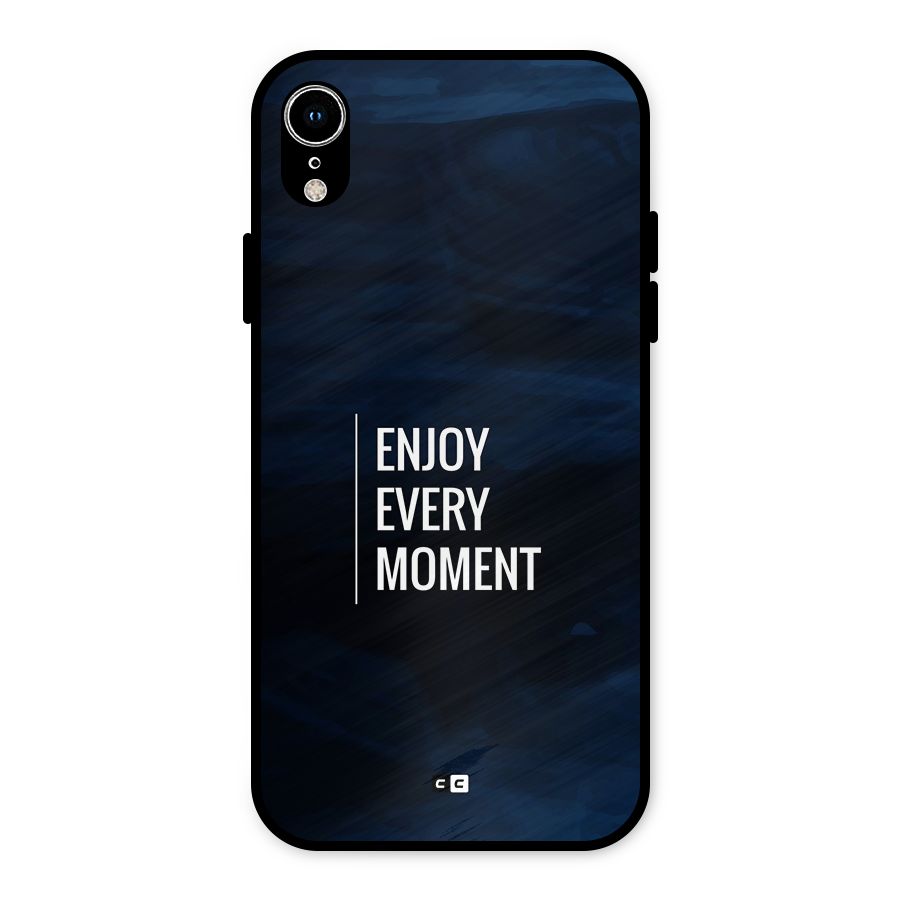 Enjoy Always Metal Back Case for iPhone XR