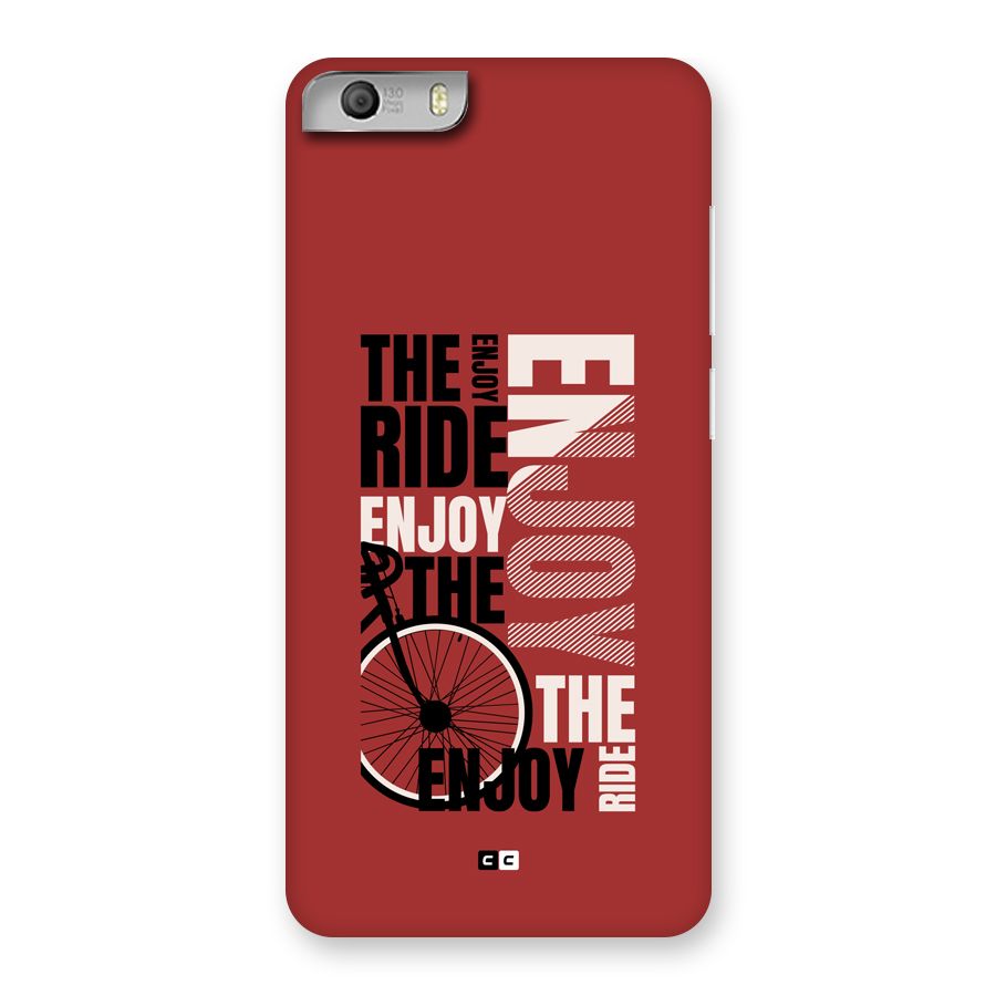 Enjoy The Ride Back Case for Canvas Knight 2