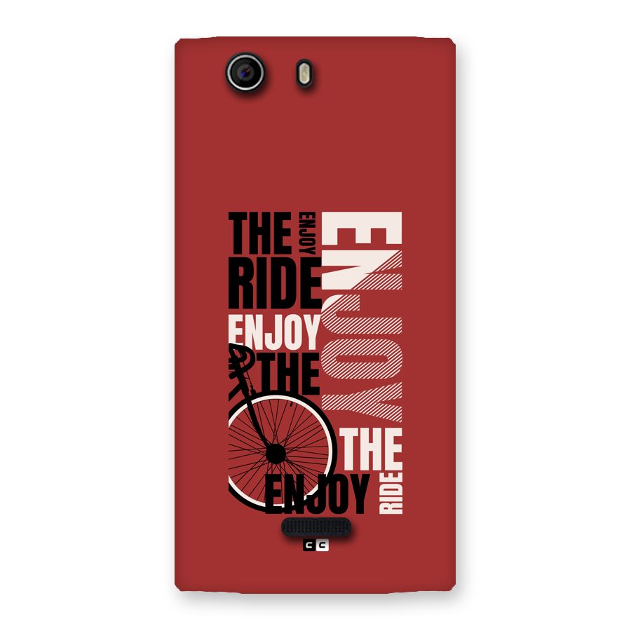 Enjoy The Ride Back Case for Canvas Nitro 2 E311