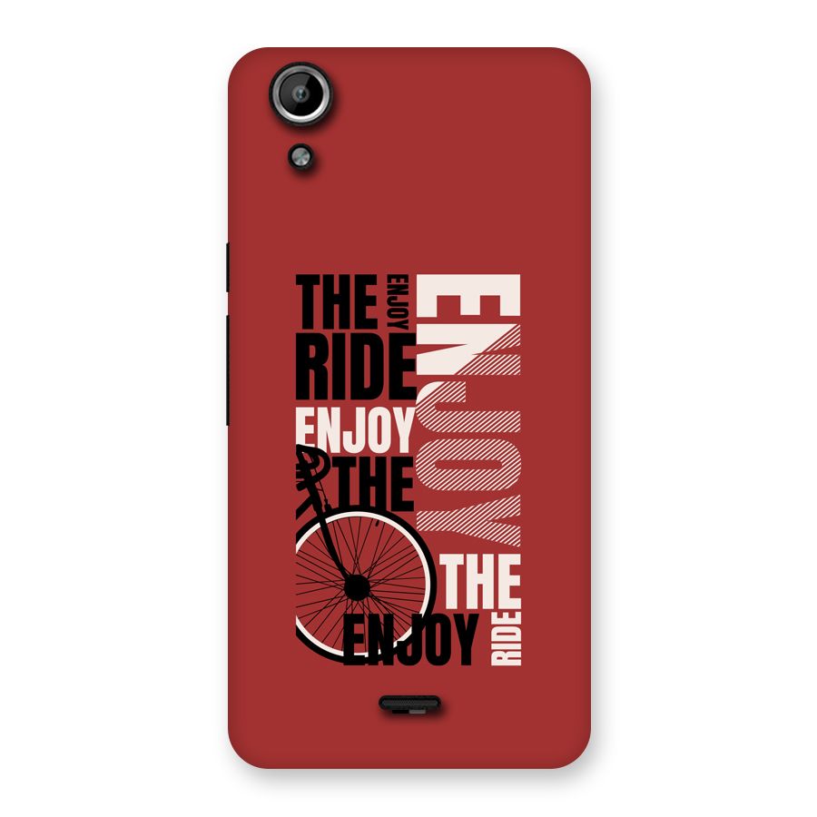 Enjoy The Ride Back Case for Canvas Selfie Lens Q345