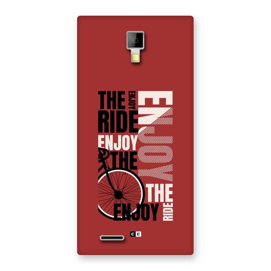 Enjoy The Ride Back Case for Canvas Xpress A99