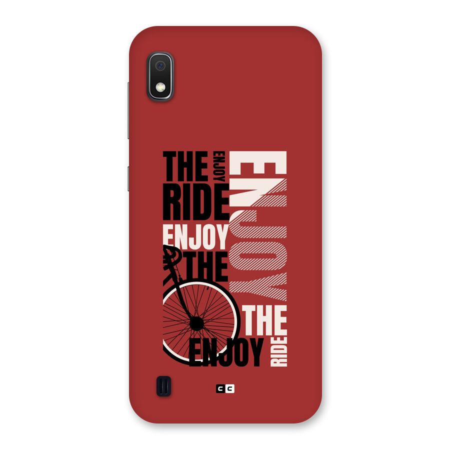 Enjoy The Ride Back Case for Galaxy A10