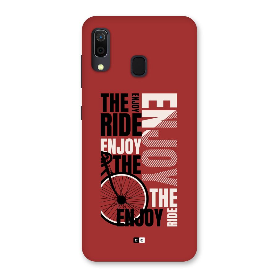 Enjoy The Ride Back Case for Galaxy A30