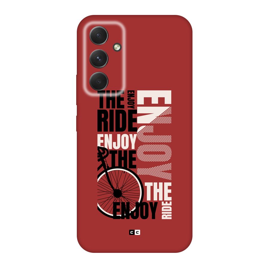 Enjoy The Ride Back Case for Galaxy A54