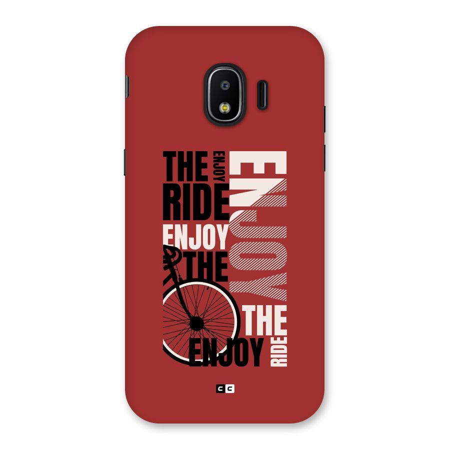 Enjoy The Ride Back Case for Galaxy J2 Pro 2018