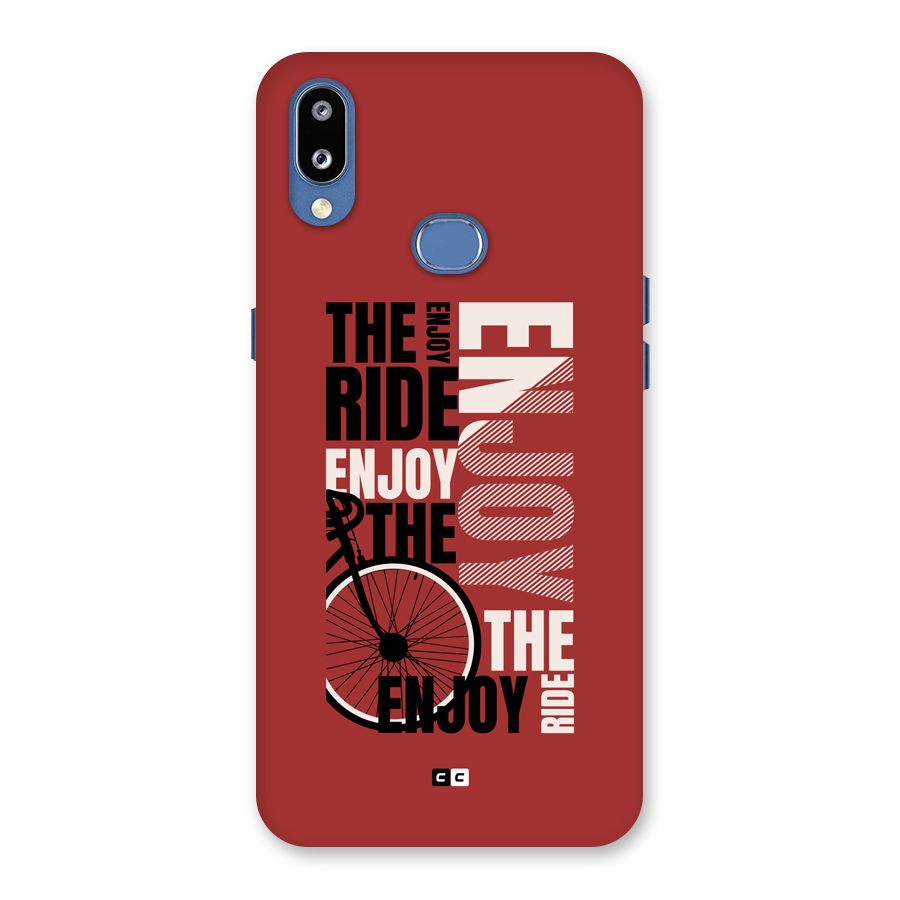 Enjoy The Ride Back Case for Galaxy M01s