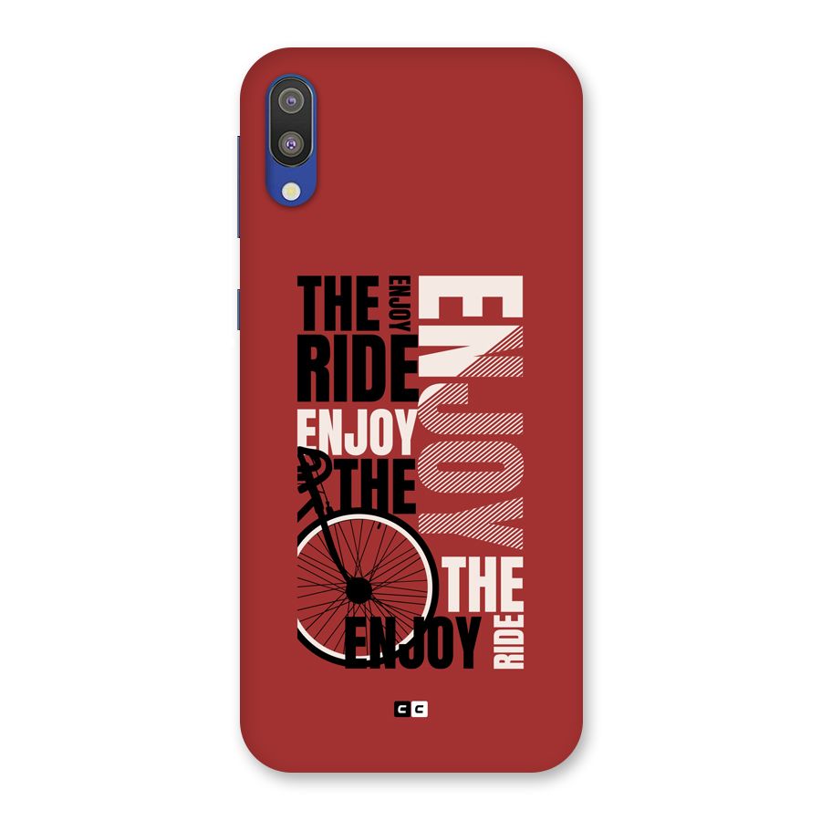 Enjoy The Ride Back Case for Galaxy M10