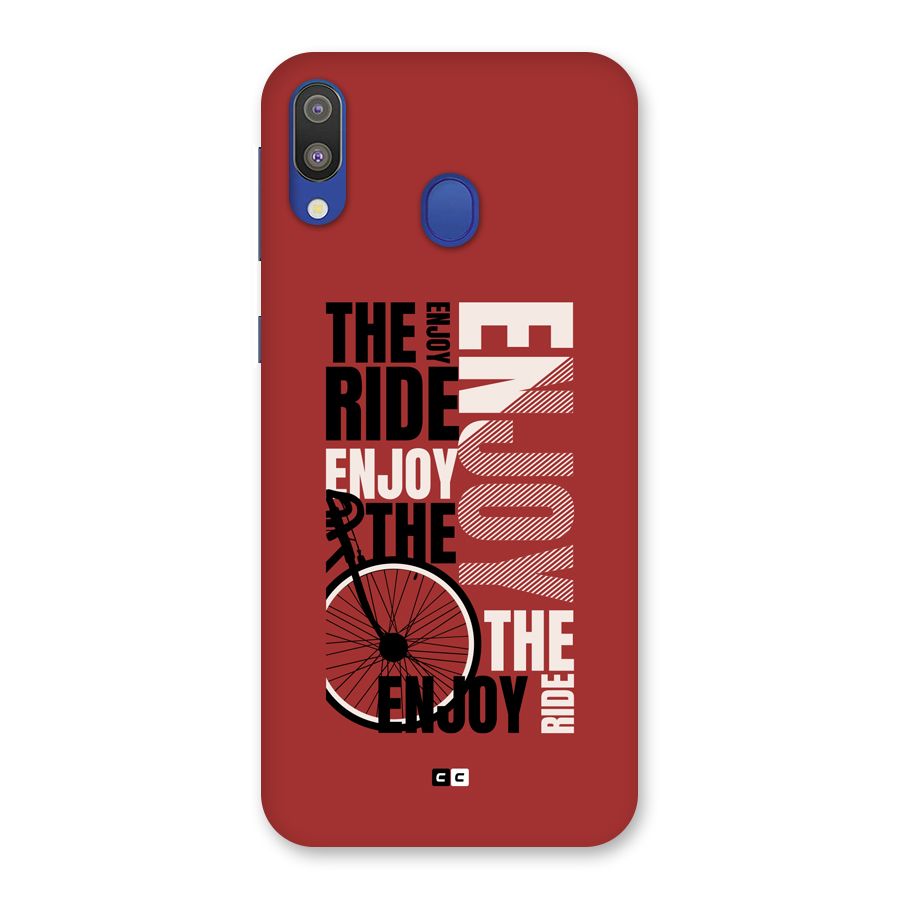 Enjoy The Ride Back Case for Galaxy M20