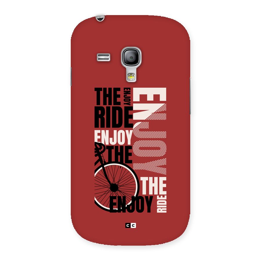 Enjoy The Ride Back Case for Galaxy S3 Mini