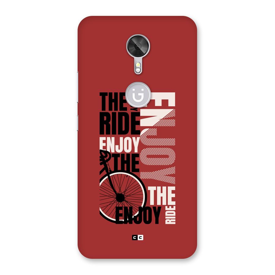 Enjoy The Ride Back Case for Gionee A1