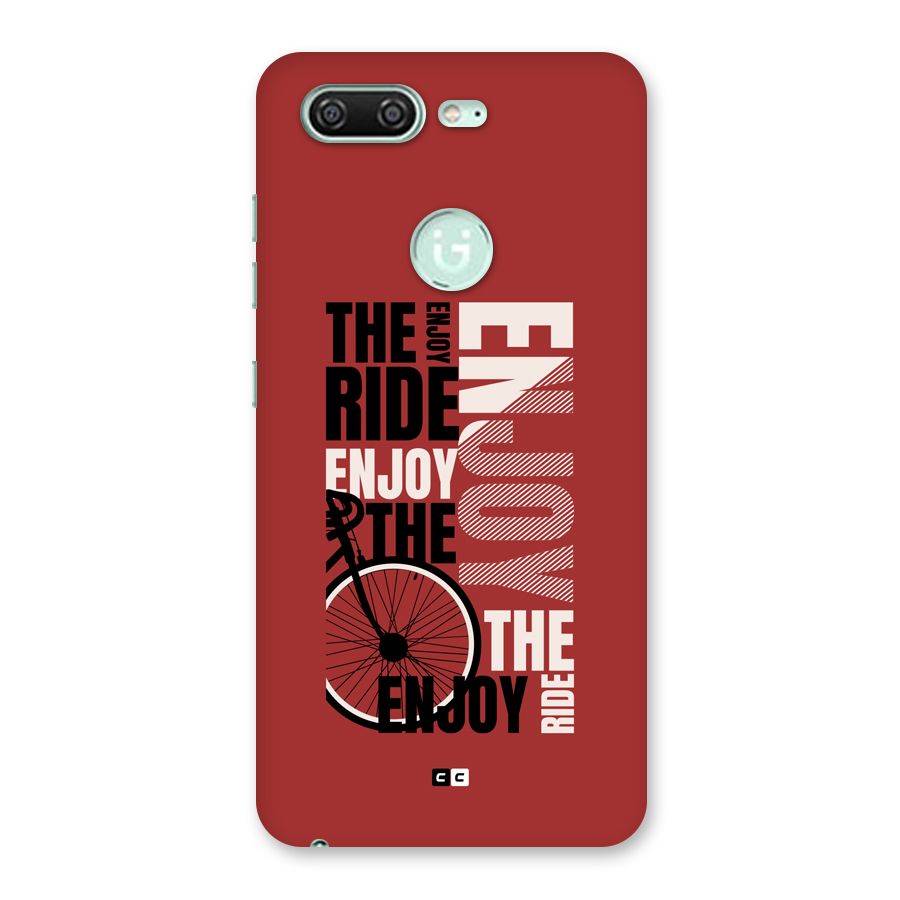 Enjoy The Ride Back Case for Gionee S10