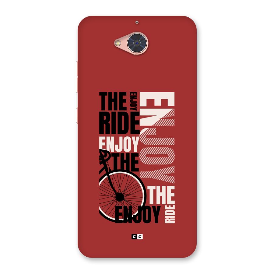 Enjoy The Ride Back Case for Gionee S6 Pro