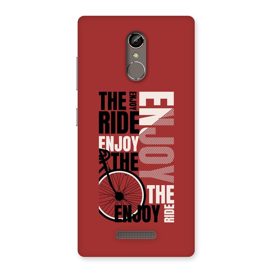 Enjoy The Ride Back Case for Gionee S6s
