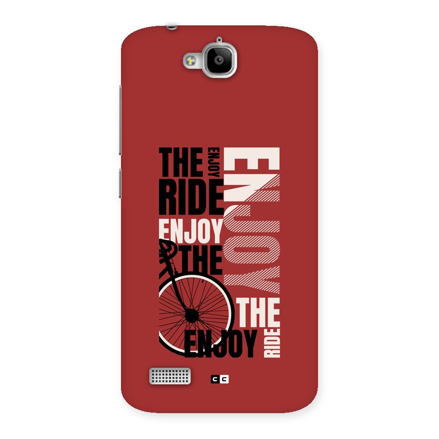 Enjoy The Ride Back Case for Honor Holly